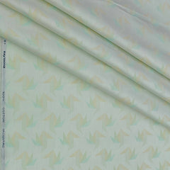 Shirt Fabric Raymond 100% Giza Cotton Premium Jacquard Colour Laurel Green