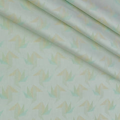 Shirt Fabric Raymond 100% Giza Cotton Premium Jacquard Colour Laurel Green