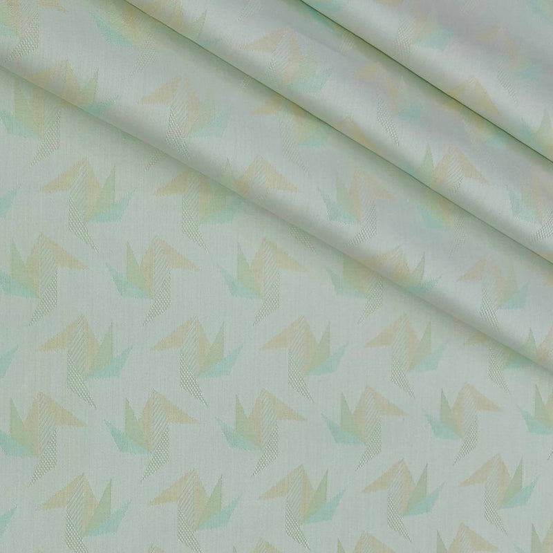 Shirt Fabric Raymond 100% Giza Cotton Premium Jacquard Colour Laurel Green