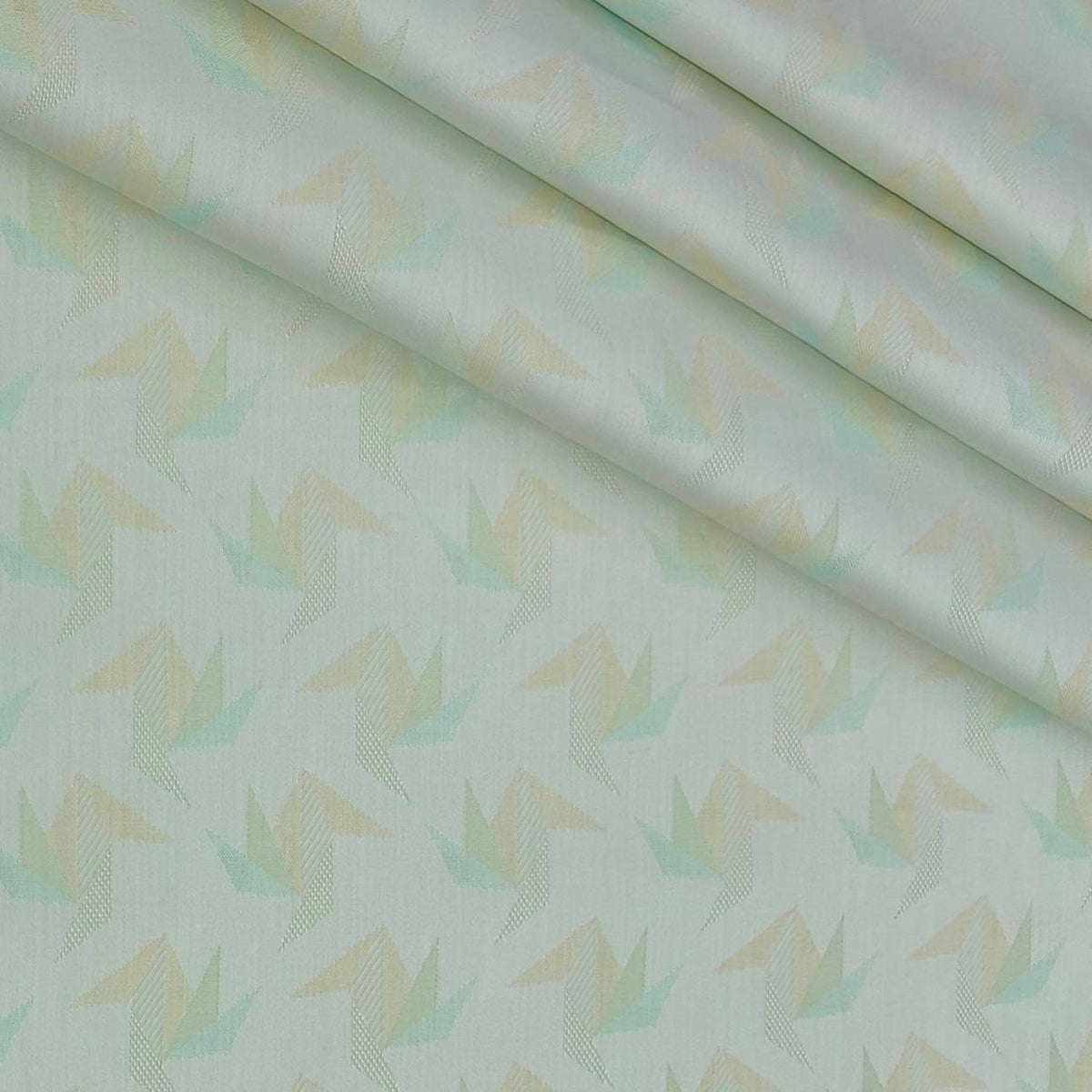 Shirt Fabric Raymond 100% Giza Cotton Premium Jacquard Colour Laurel Green