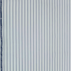 Shirt Fabric Soktas 140/2 Giza Cotton Lining Colour Blue N White