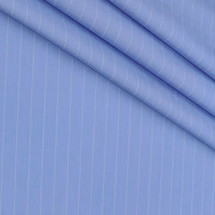 Shirt Fabric Soktas 140/2 Giza Cotton Lining Colour Blue