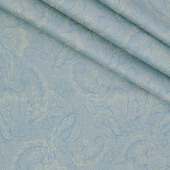 Shirt Fabric Soktas Finest 80s Giza Cotton Jacquard Colour Pistachio Green