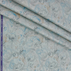 Shirt Fabric Soktas Finest 80s Giza Cotton Jacquard Colour Dusty Green