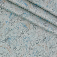 Shirt Fabric Soktas Finest 80s Giza Cotton Jacquard Colour Dusty Green