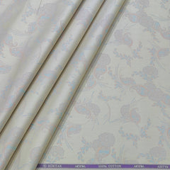 Shirt Fabric Soktas Finest 80s Giza Cotton Jacquard Colour Light Brown