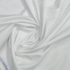 Shirt Fabric Soktas Finest 80s Giza Cotton Jacquard Colour White