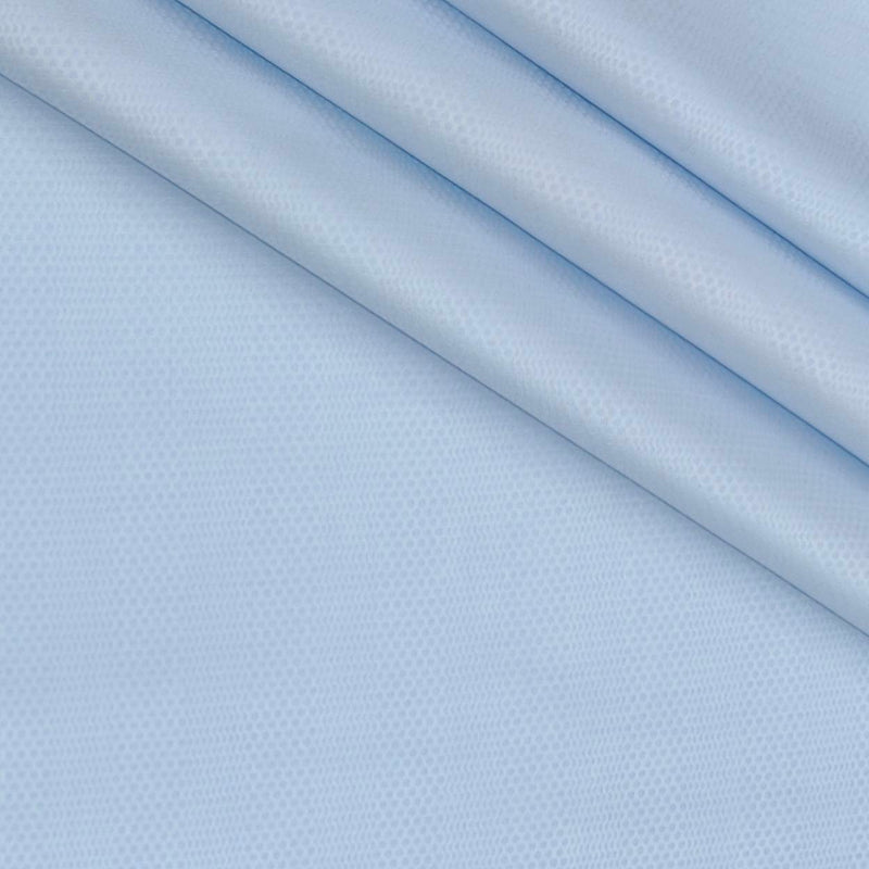 Shirt Fabric Soktas Finest 80s Giza Cotton Jacquard Colour Blue