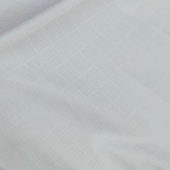 Shirt Fabric Soktas Finest 80s Giza Cotton Check With Jacquard Colour White
