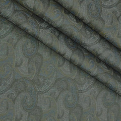 Shirt Fabric Soktas Finest 80s Giza Cotton Jacquard Colour Greyish Green