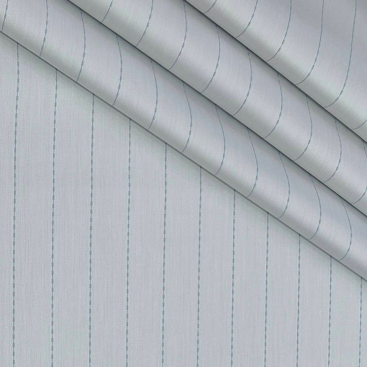 Shirt Fabric Soktas Finest 80s Giza Cotton Broad Lining Colour Silver