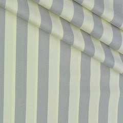 Shirt Fabric Soktas Finest 80s Giza Cotton Broad Patta Colour Grey N Cream