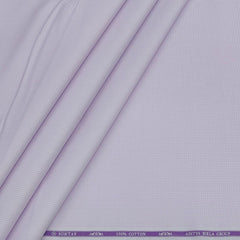 Shirt Fabric Soktas Finest 80s Giza Cotton Jacquard Colour Lavender