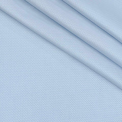 Shirt Fabric Soktas 2/100s  Finest Giza Cotton Jacquard Color Light Blue