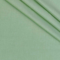 Soktas Men's Finest 60s Giza Cotton FIll a Fill Light Plain Shirt fabric Colour Green