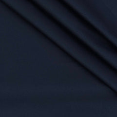 Shirt Fabric Soktas 80s Giza Cotton Plain Colour Dark Blue