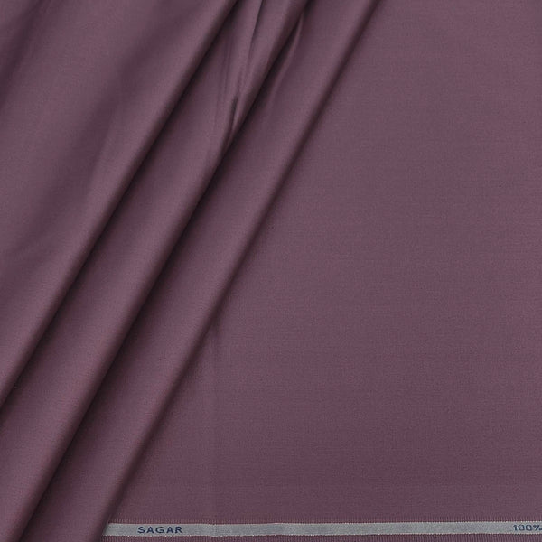 Kurta Pajama Fabric ManTire 100% Cotton Premium Plain Colour Thistle