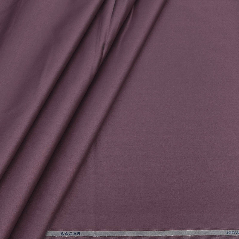 Kurta Pajama Fabric ManTire 100% Cotton Premium Plain Colour Thistle