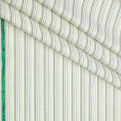 Shirt Fabric Grasim 100% Cotton Lining Colour Off White