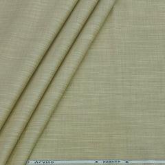 Shirt Fabric Arvind Pure Cotton Slub Colour Beige