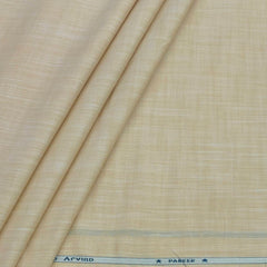 Shirt Fabric Arvind Pure Cotton Slub Colour Sandal