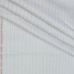 Shirt Fabric Arvind 60 Lea Pure Linen Broad Lining Colour Brown N White