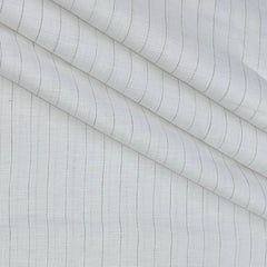 Shirt Fabric Arvind 60 Lea Pure Linen Broad Lining Colour Brown N White