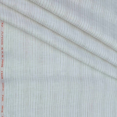 Shirt Fabric Arvind 60 Lea Pure Linen Lining Colour Brown N White