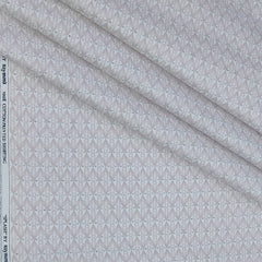 Shirt Fabric Raymond 100% Giza Cotton Print Colour Soft Pink