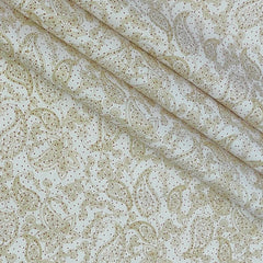 Shirt Fabric Raymond 100% Giza Cotton Print Colour Tan Beige