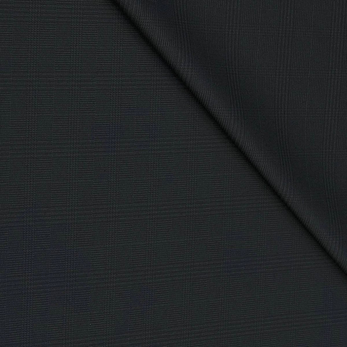 Trouser Fabric Canetti Italy Luxury Stretchable Poly Viscose Mild Check Colour Dim Grey