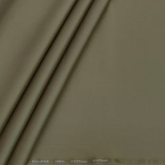 Trouser Fabric Donear Giza Cotton Plain Colour Brown