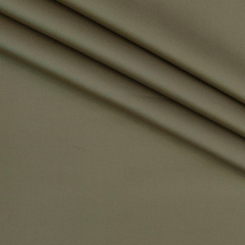 Trouser Fabric Donear Giza Cotton Plain Colour Brown