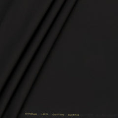 Trouser Fabric Donear Giza Cotton Plain Colour Dark Chocolate