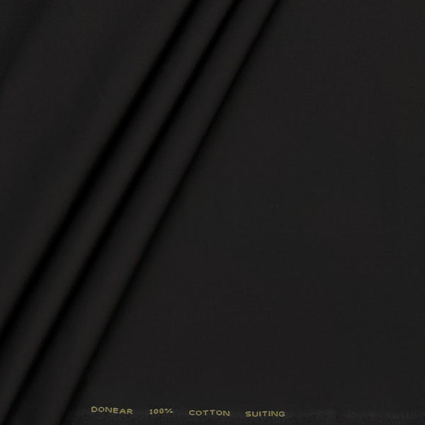 Trouser Fabric Donear Giza Cotton Plain Colour Dark Chocolate