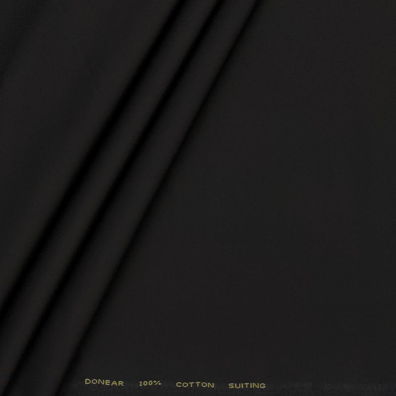Trouser Fabric Donear Giza Cotton Plain Colour Dark Chocolate