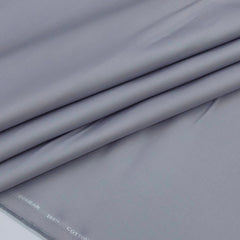 Trouser Fabric Donear Giza Cotton Plain Colour Lavender Silver