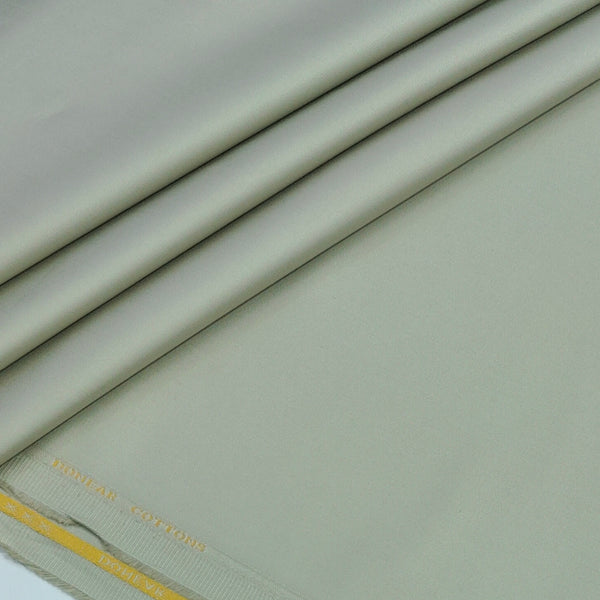 Trouser Fabric Donear Giza Cotton Stretchable Plain Colour Gin Green
