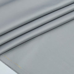 Trouser Fabric Donear Giza Cotton Stretchable Plain Colour Silver Grey