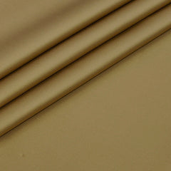 Trouser Fabric Donear Giza Cotton Stretchable Plain Colour Heat Gold