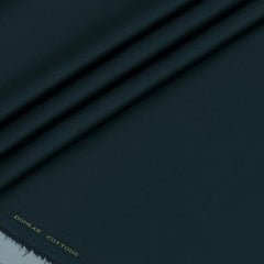 Trouser Fabric Donear Giza Cotton Stretchable Plain Colour Sacramento Green