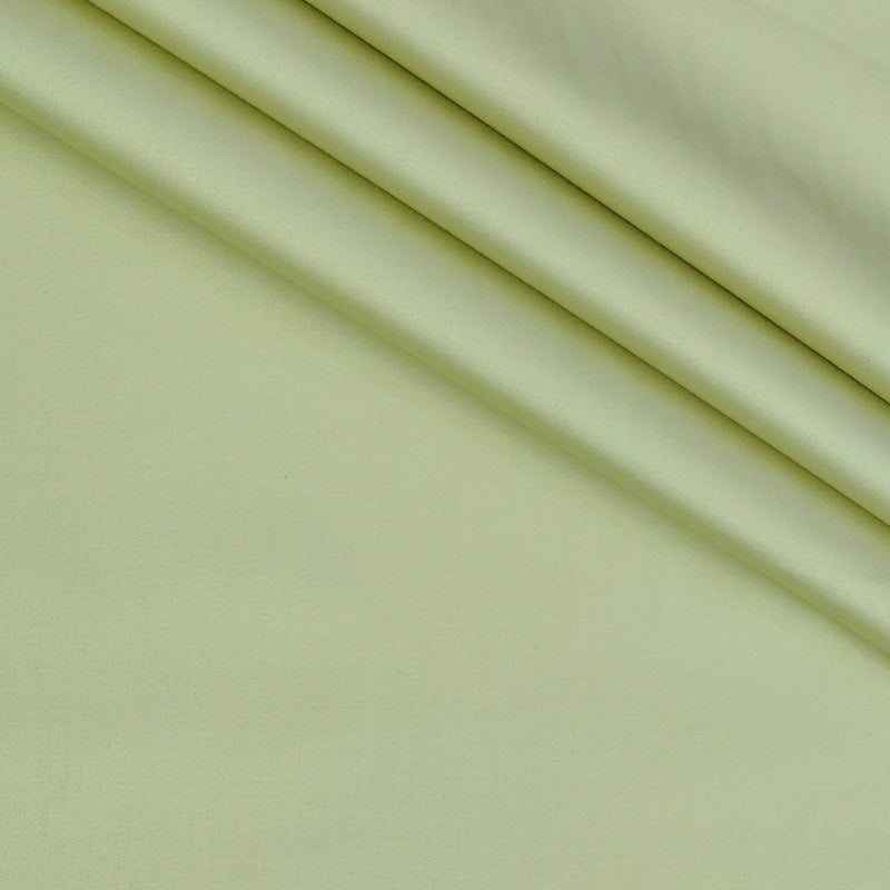 Trouser Fabric Donear Giza Cotton Plain Colour Light Lemon