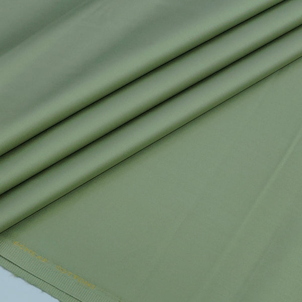 Trouser Fabric Donear Giza Cotton Plain Colour Laurel Green
