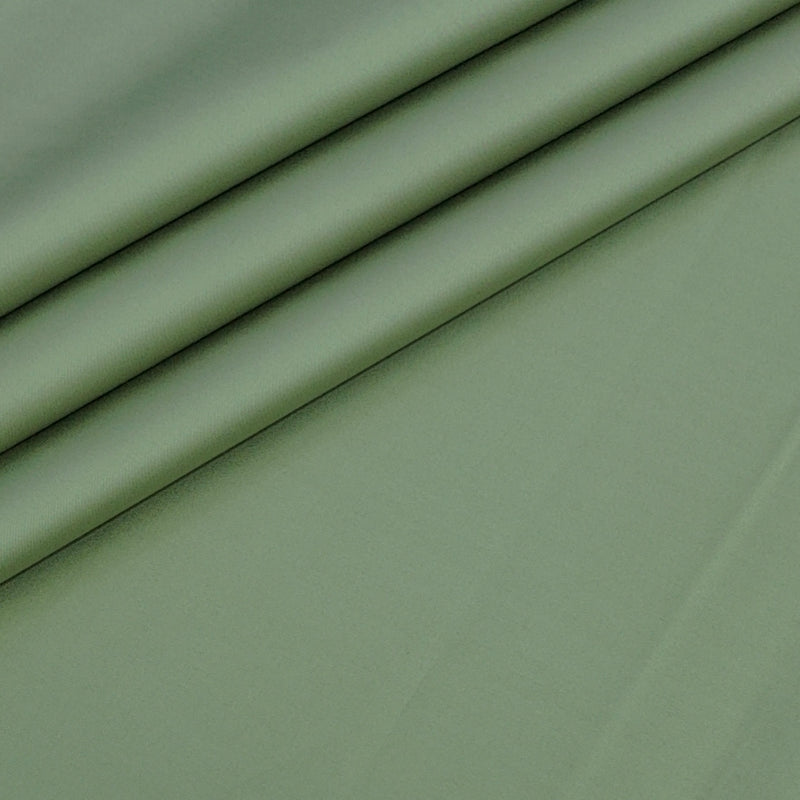 Trouser Fabric Donear Giza Cotton Plain Colour Laurel Green