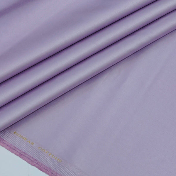 Trouser Fabric Donear Giza Cotton Plain Colour Lavender