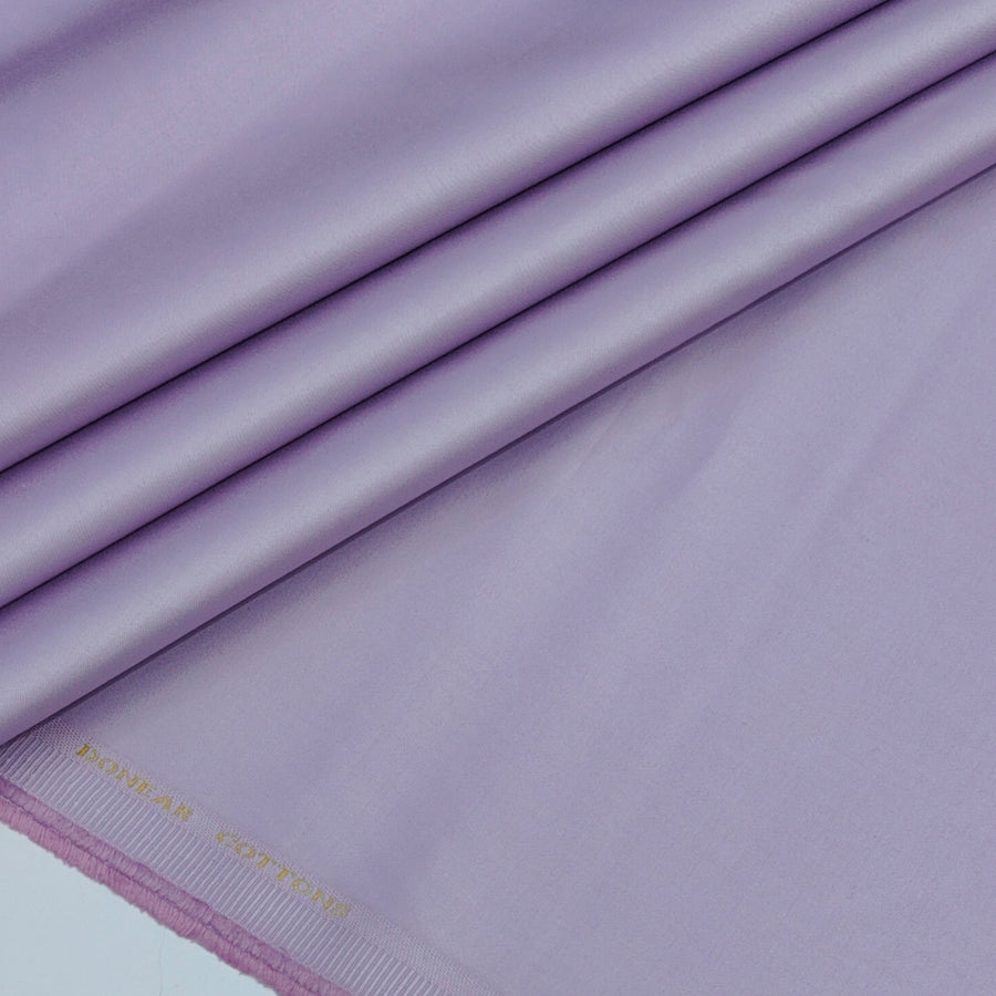 Trouser Fabric Donear Giza Cotton Plain Colour Lavender