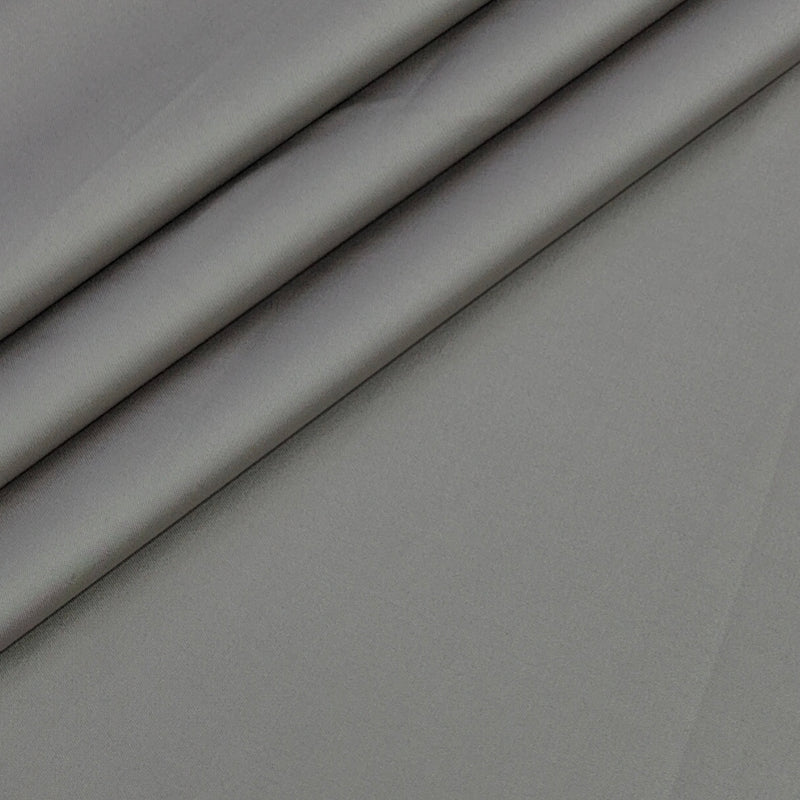 Trouser Fabric Donear Giza Cotton Plain Colour Dusty Greyish Brown