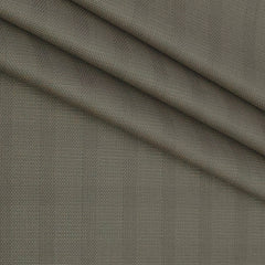 Trouser Fabric Siyaram Poly Viscose Mild Check Colour Caramel Brown
