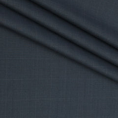 Trouser Fabric Siyaram Poly Viscose Check Colour Iron Grey