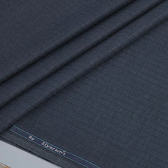 Trouser Fabric Siyaram Poly Viscose Lining Colour Dark Denim